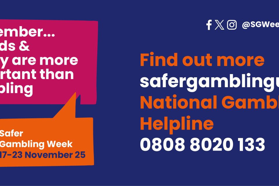 Safer Gambling Week 2025