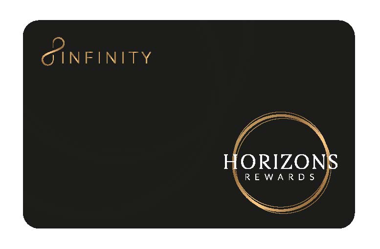 Horizons Rewards Infinity card